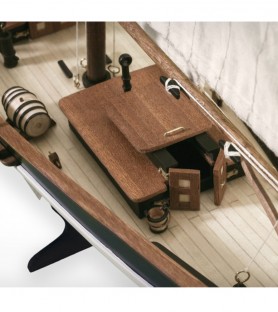 Artesanía Latina Wooden Ship Model Easy Build Kit SWIFT PILOT BOAT 1/50 #  22110N