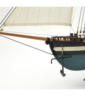 American Schooner Virginia. 1:41 Wooden Model Ship Kit 3