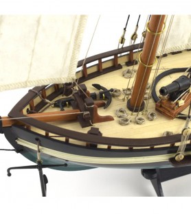 American Schooner Virginia. 1:41 Wooden Model Ship Kit 4