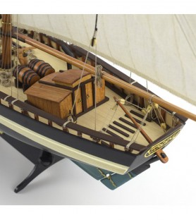 American Schooner Virginia. 1:41 Wooden Model Ship Kit 6