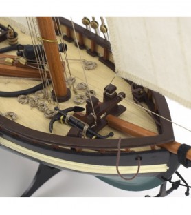 American Schooner Virginia. 1:41 Wooden Model Ship Kit 9
