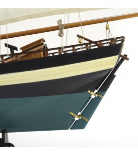 American Schooner Virginia. 1:41 Wooden Model Ship Kit 10