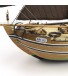 Barco de pesca Botter 1:35. Barco de pesca em madeira Modelo à escala 7