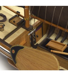 Fishing Boat Botter. 1:35 Wooden Model Ship Kit 11