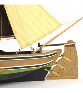Fishing Boat Botter. 1:35 Wooden Model Ship Kit 16