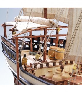 Arab Dhow Sultan. 1:60 Wooden Model Ship Kit 2