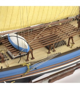 Tuna Boat Marie Jeanne. 1:50 Wooden Model Fishing Boat Kit 7