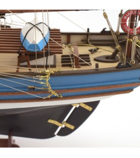 Tuna Boat Marie Jeanne. 1:50 Wooden Model Fishing Boat Kit 14