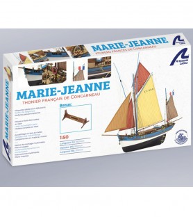 Tuna Boat Marie Jeanne. 1:50 Wooden Model Fishing Boat Kit 24