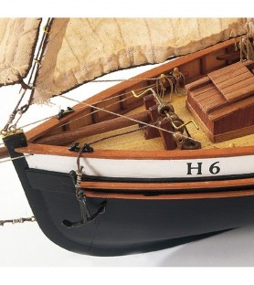 Cutter Jolie Brise. 1:50 Wooden Model Ship Kit 4