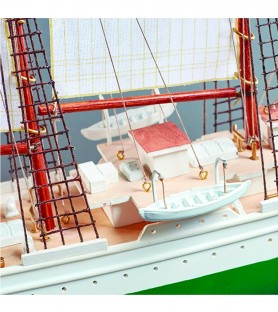 Training Ship Juan Sebastián Elcano & Esmeralda. 1:250 Wooden and Plastic Model Ship Kit 3