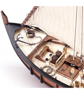 Caravel La Niña. 1:65 Wooden Model Ship Kit 2