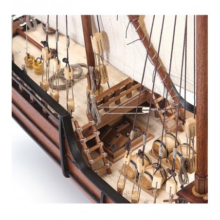Karavelle La Niña 1:65. Holzmodellschiff