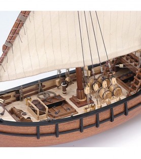 Caravel La Niña. 1:65 Wooden Model Ship Kit 4