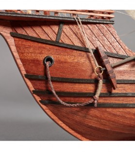 Caravel Santa Maria. 1:65 Wooden Model Ship Kit 3
