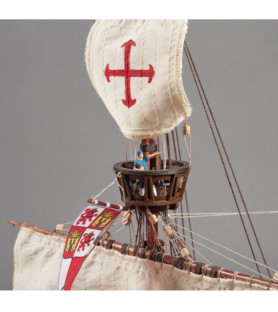Artesanía Latina – Wooden Ship Model Kit – Spaniard Caravel fro