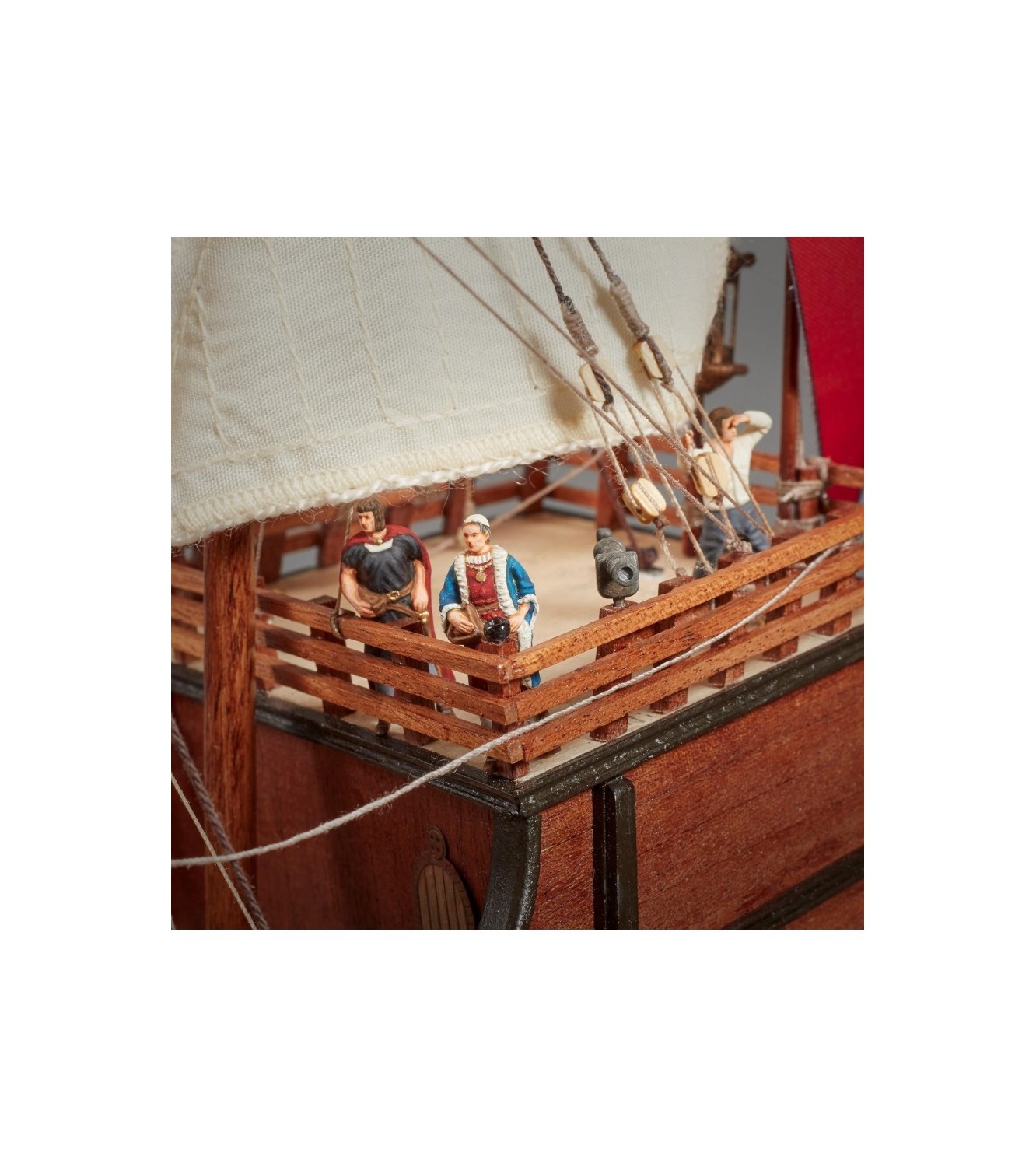 Santa Maria Caravel Wooden Model Ship Kit at 1:65 scale