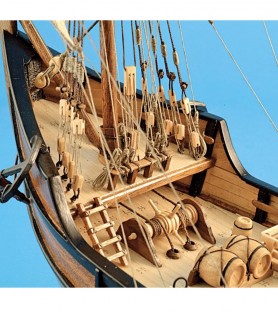 Artesanía Latina - Wooden Model Ship Kit - Spaniard Caravel from The  Discovery of America, Santa María - Model 22411N, Scale 1:65 - Scale Models  for