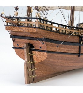 Caravel La Pinta. 1:65 Wooden Model Ship Kit 4