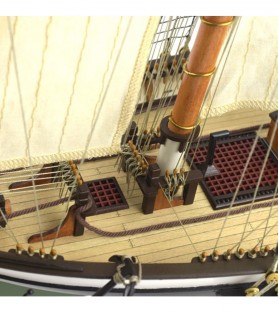 American Schooner Harvey 1:60. Wooden Model Ship Kit 8