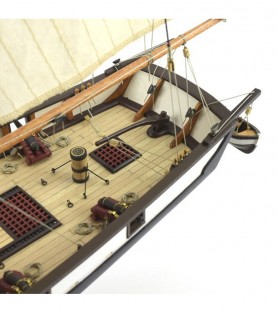 American Schooner Harvey 1:60. Wooden Model Ship Kit 12