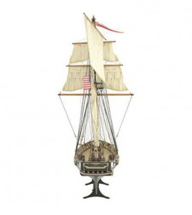 American Schooner Harvey 1:60. Wooden Model Ship Kit 21