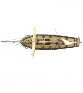American Schooner Harvey 1:60. Wooden Model Ship Kit 22