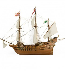 Galleon San Francisco II. 1:90 Wooden Model Ship Kit 2