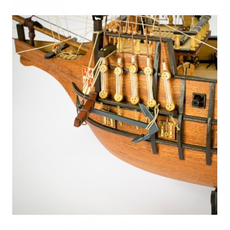 Spanish Galleon San Francisco Ii. Wooden Ship Model At 1:90