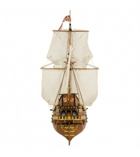 22452  Artesanía Latina 1/90 Spanish Galleon San Francisco II w/ Figurines  Scaled Wooden Model Ship Kit