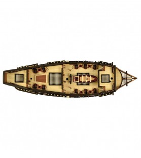 Galleon San Francisco II. 1:90 Wooden Model Ship Kit 4