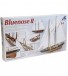 Vissersschoener Bluenose II 1:75. Houten Modelschip 5