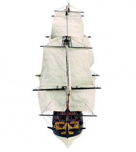 Fragata Hermione La Fayette 1/89. Maqueta de Barco en Madera