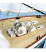 Wooden Model Ship: French Training Ship Belem 1/75