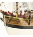 Schip HMS Endeavour 1/65. Houten modelschip