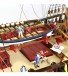 Nave HMS Endeavour 1/65. Modello di nave in legno