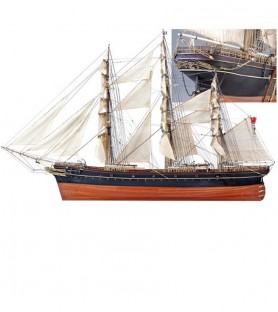 Tea Clipper Cutty Sark. 1:84 Wooden Model Ship Kit 0