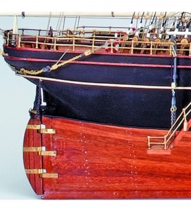 Tea Clipper Cutty Sark. 1:84 Wooden Model Ship Kit 3