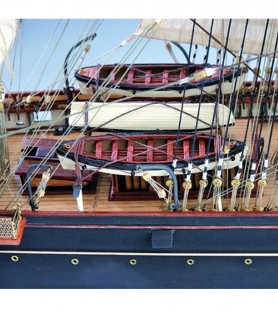 Tea Clipper Cutty Sark. 1:84 Wooden Model Ship Kit 4