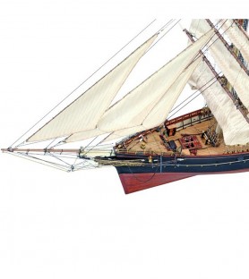 Tea Clipper Cutty Sark. 1:84 Wooden Model Ship Kit 5