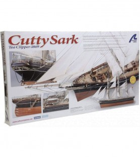 Tea Clipper Cutty Sark. 1:84 Wooden Model Ship Kit 6
