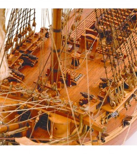 Vessel in Line San Juan Nepomuceno. 1:90 Wooden Model Ship Kit 3