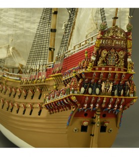 Warship Vasa. 1:65 Wooden Model Ship Kit 5