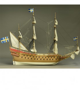 Navire de Guerre Vasa 1:65. Maquette Bateau en Bois 13