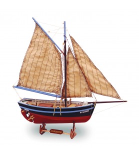  1/25 Scale 7 Tonnage Fishing Boat Wooden Model Ship