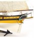 Modelo de navio em madeira. Cortador Corsário Le Renard 1:50