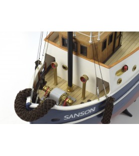 Remolcador Sanson 1:50. Maqueta de Barco en Madera (Apta R/C) 5