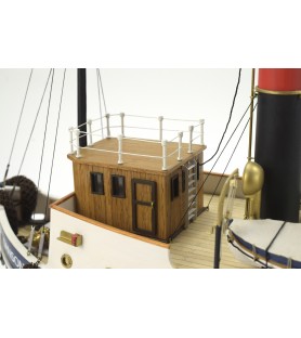 Tugboat Sanson. 1:50 Wooden Model Ship Kit (Fit for R/C) 7