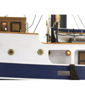 Tugboat Sanson. 1:50 Wooden Model Ship Kit (Fit for R/C) 13