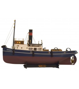 Tugboat Sanson. 1:50 Wooden Model Ship Kit (Fit for R/C) 14